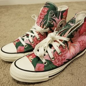 Floral-Jungle Converse Chuck Taylor